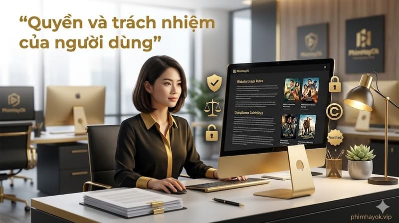 Điều khoản sử dụng tại Phimhayok